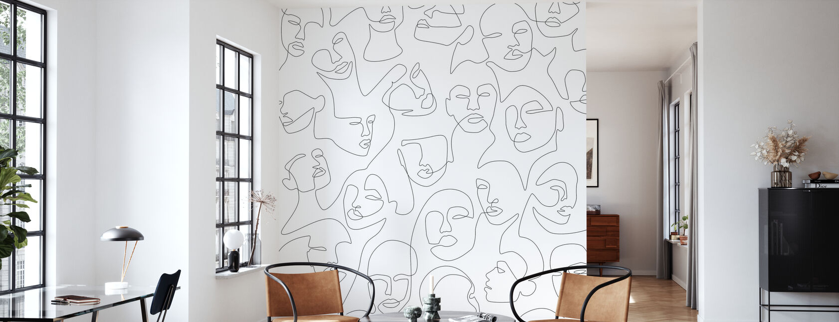 Shes Beautiful II - Wallpaper - Living Room