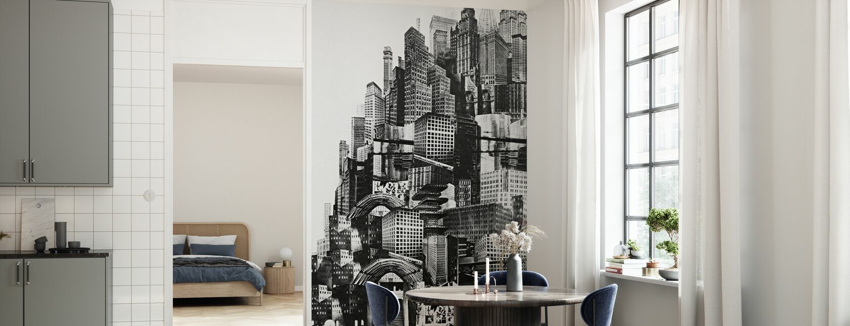 Metropolis - Wallpaper - Kitchen
