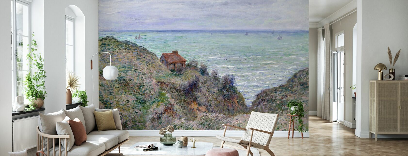 Cabina - Claude Monet - Carta da parati - Salotto