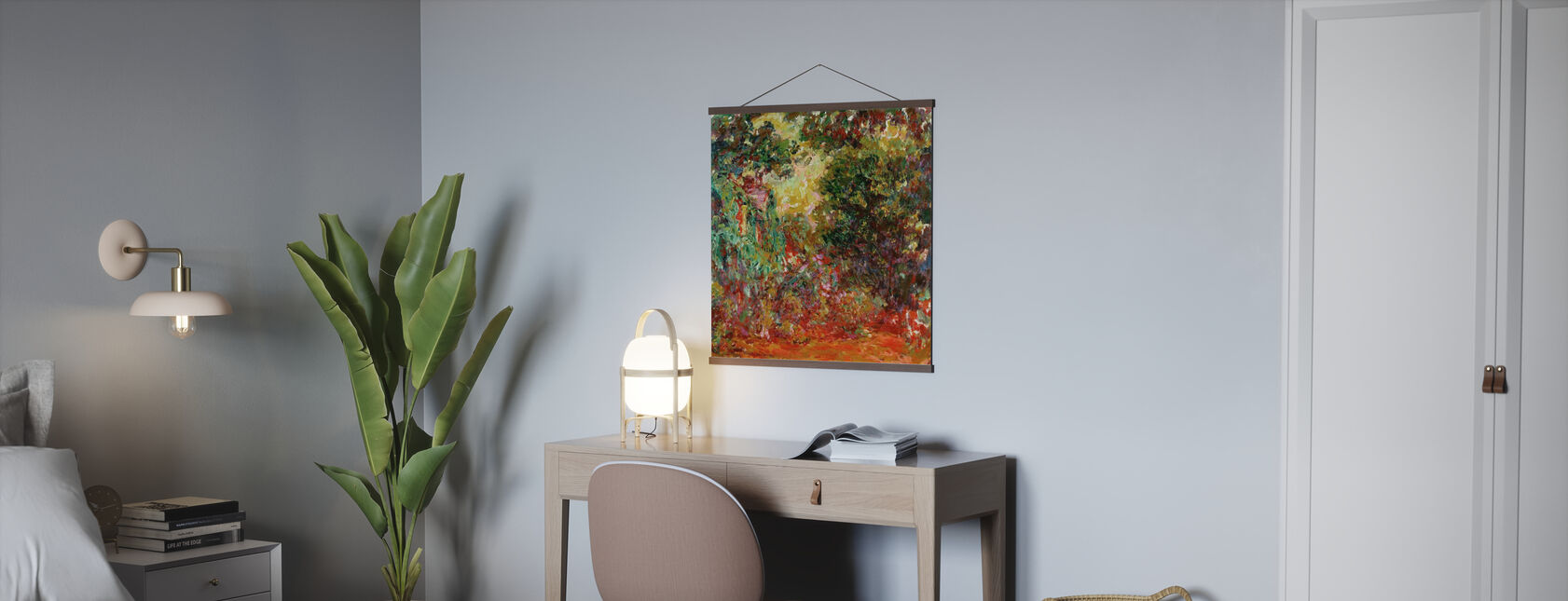 Rozentuin - Claude Monet - Poster - Kantoor