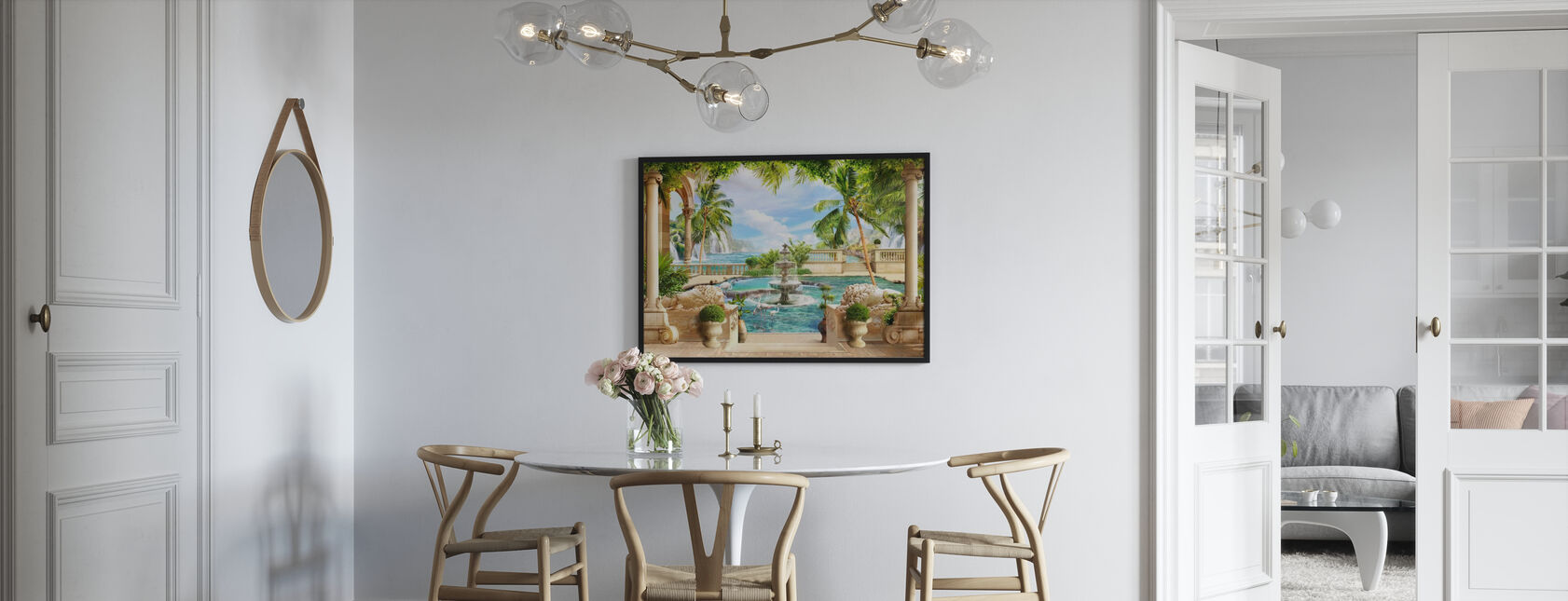 Fountain in Paradise - Poster - Kitchen