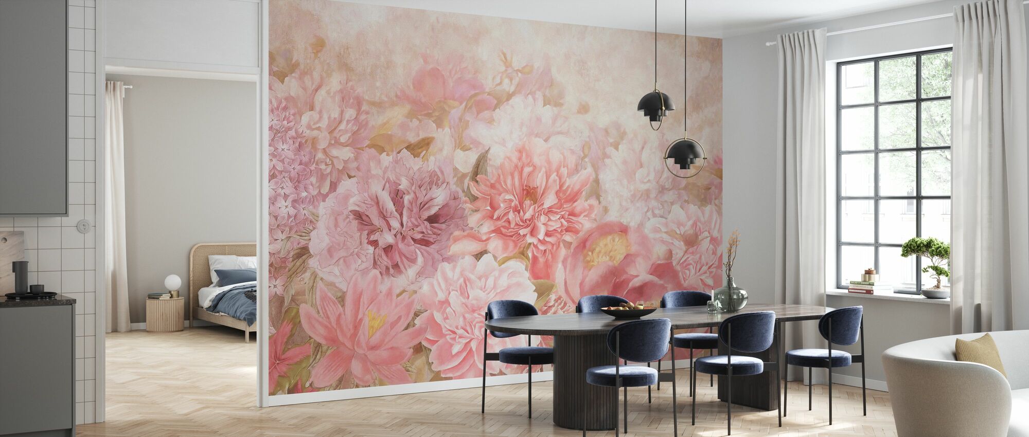 Dreamy Flowers – high-quality wall murals with free shipping – Photowall