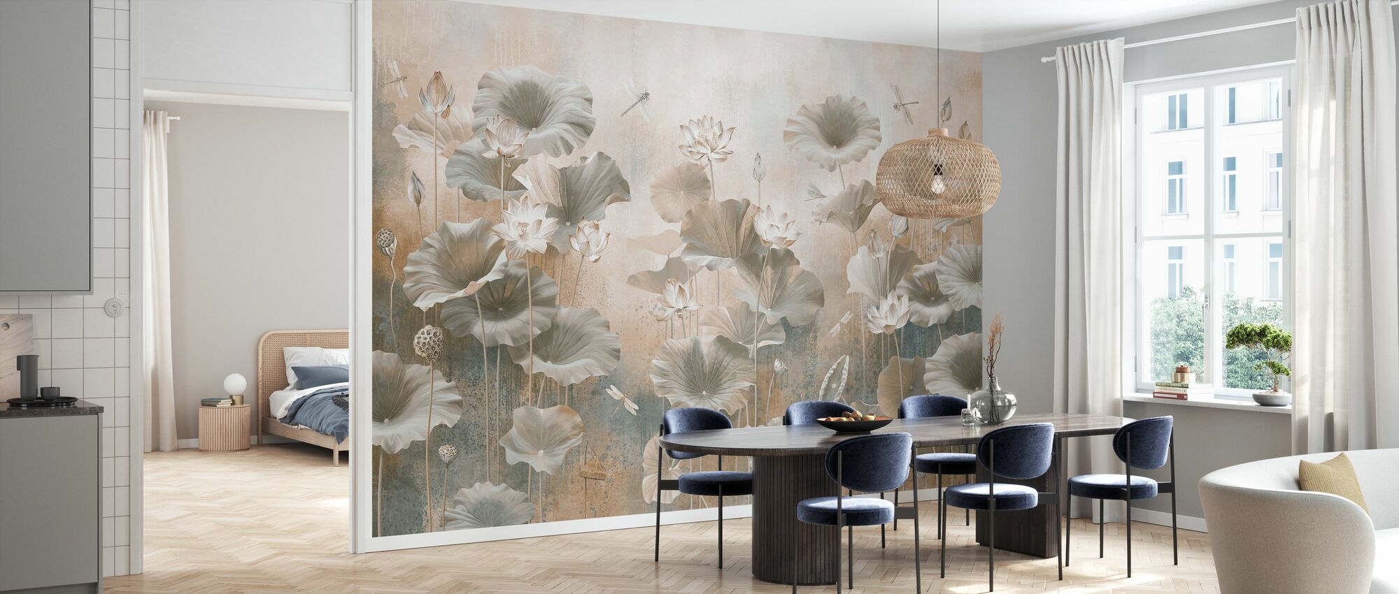 Efflorescence – a wall mural for every room – Photowall