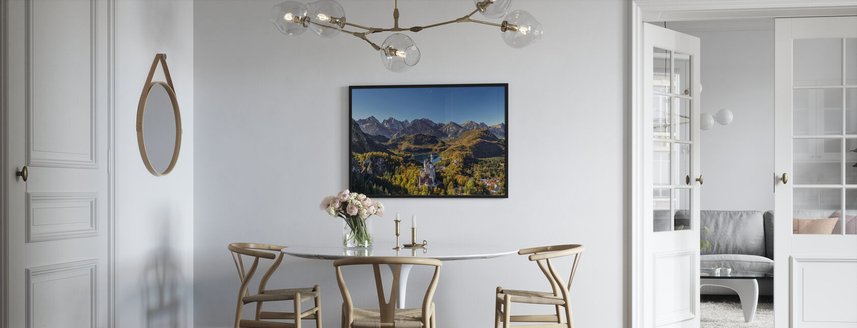 Castle in the Mountains - Poster - Kitchen