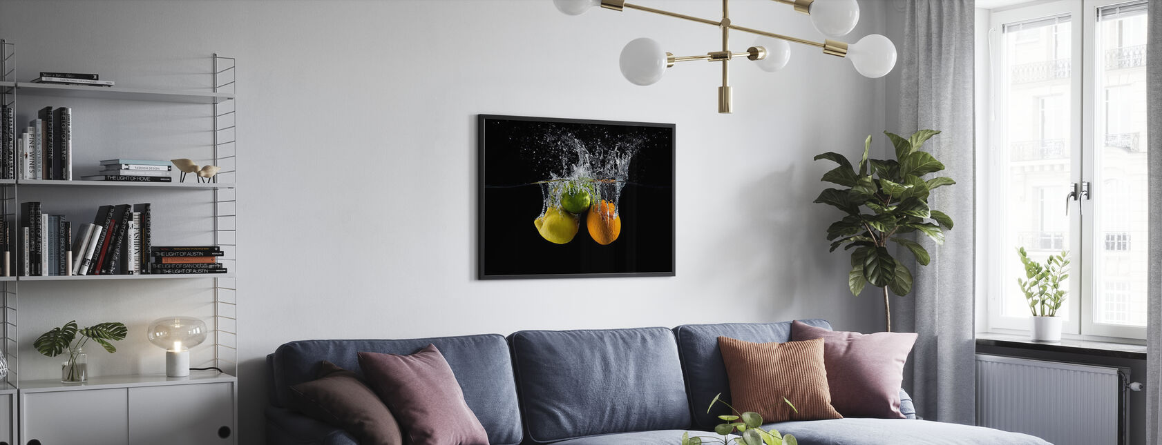 Citrus Splash - Poster - Woonkamer