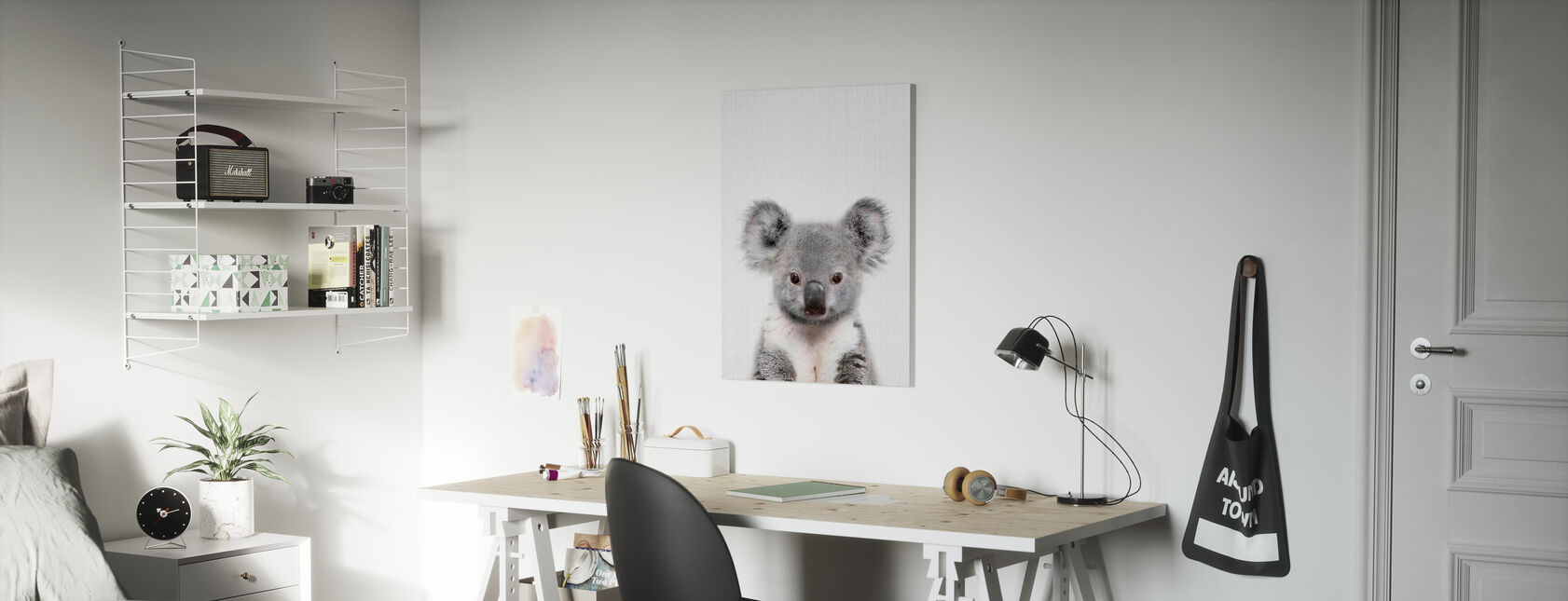Baby Koala - Canvas print - Kinderkamer