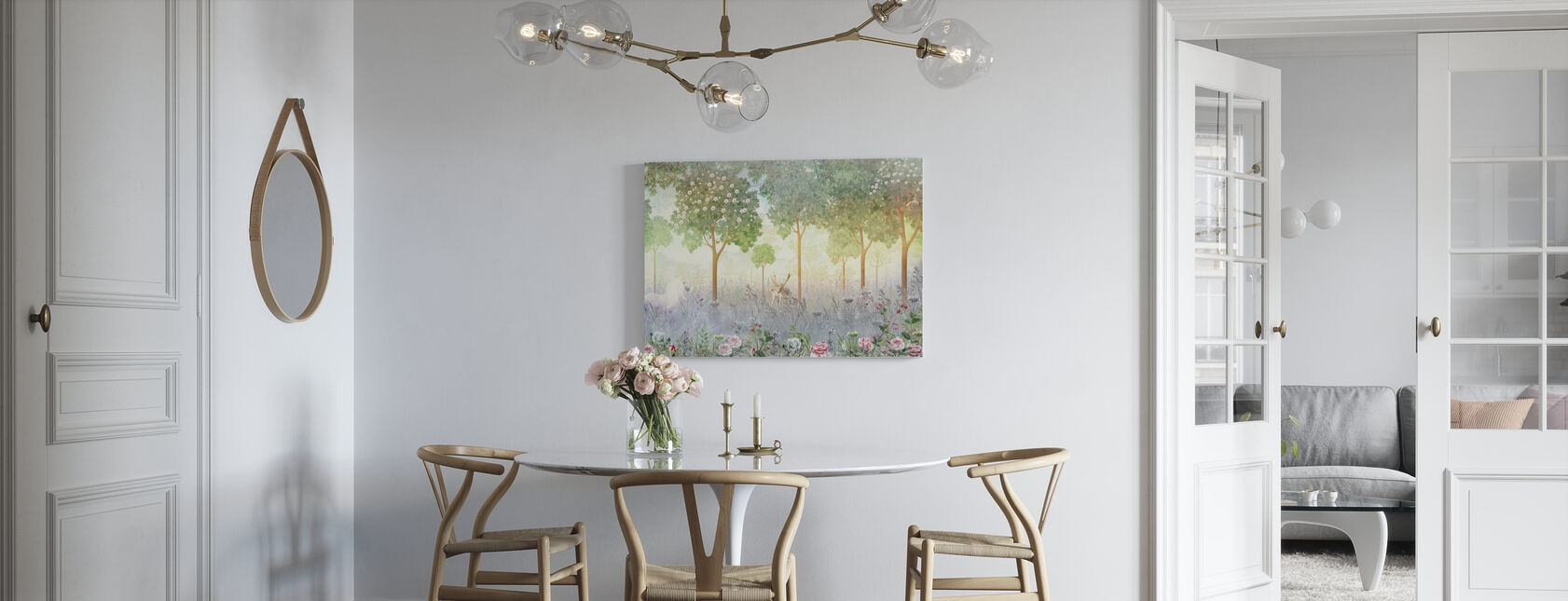 Into the Magic Forest - Canvas print - Kitchen