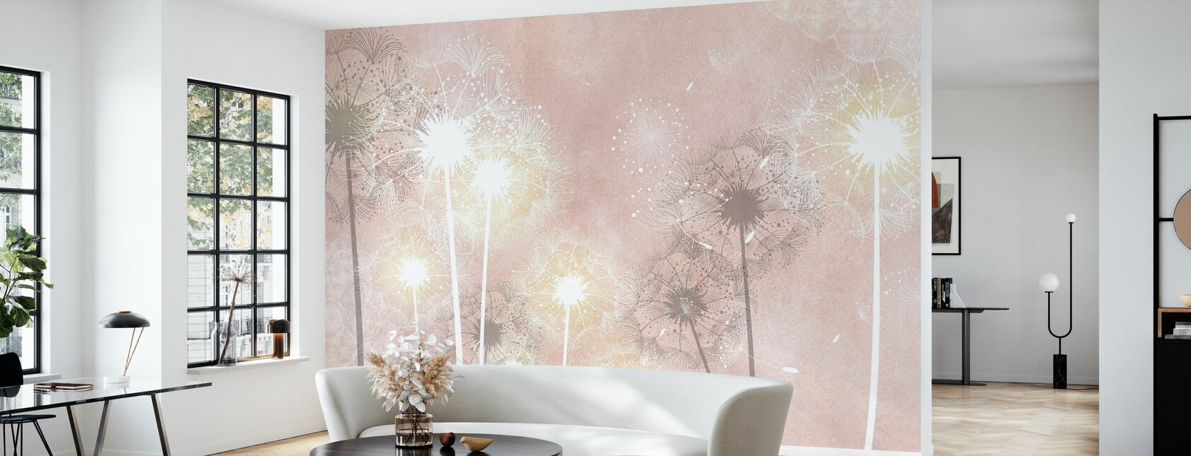 Dandelion Sky VIII - Wallpaper - Living Room