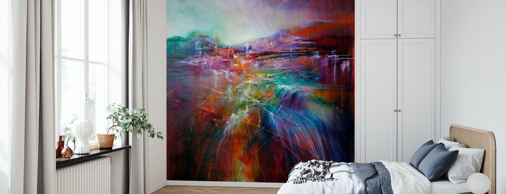 Evening Glow - Wallpaper - Bedroom
