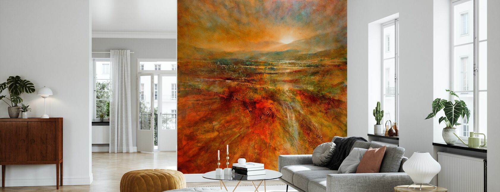 Sunrise - Wallpaper - Living Room