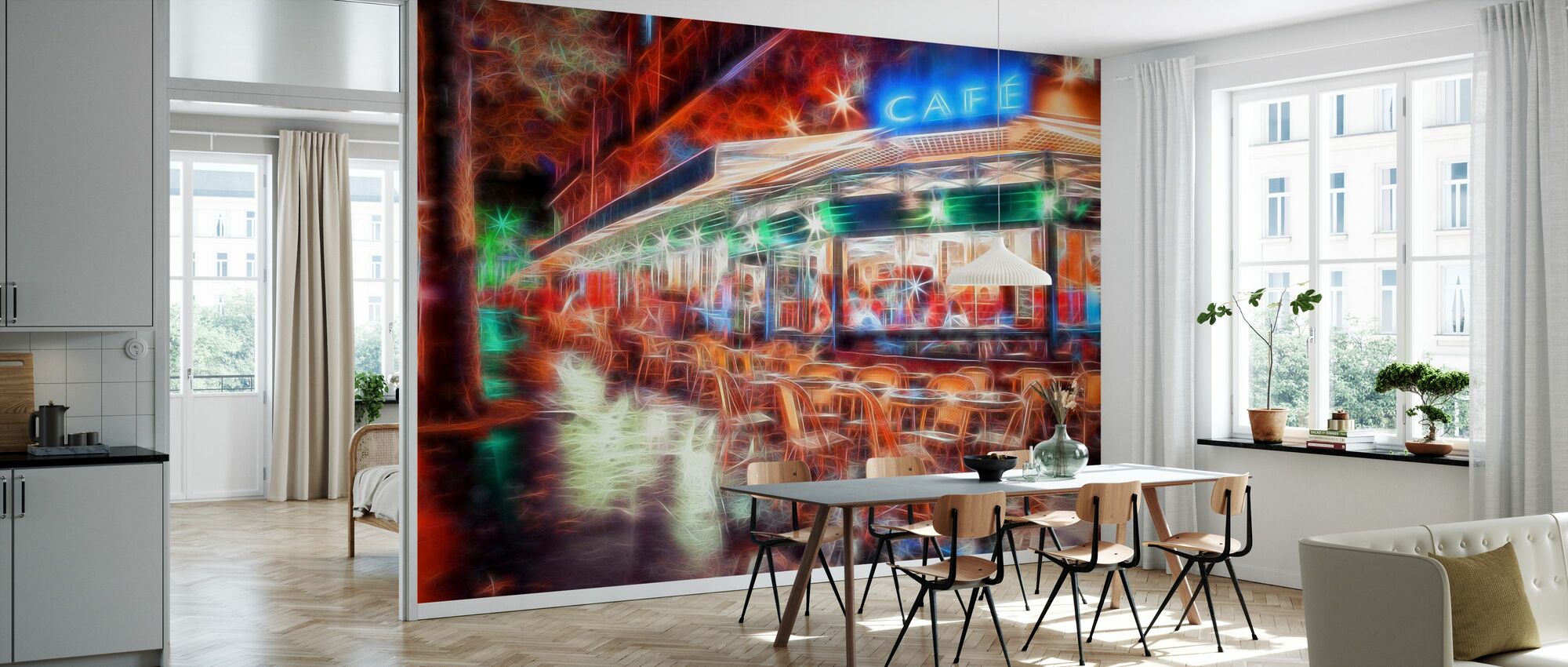 Paris Café – enchanting wall mural – Photowall