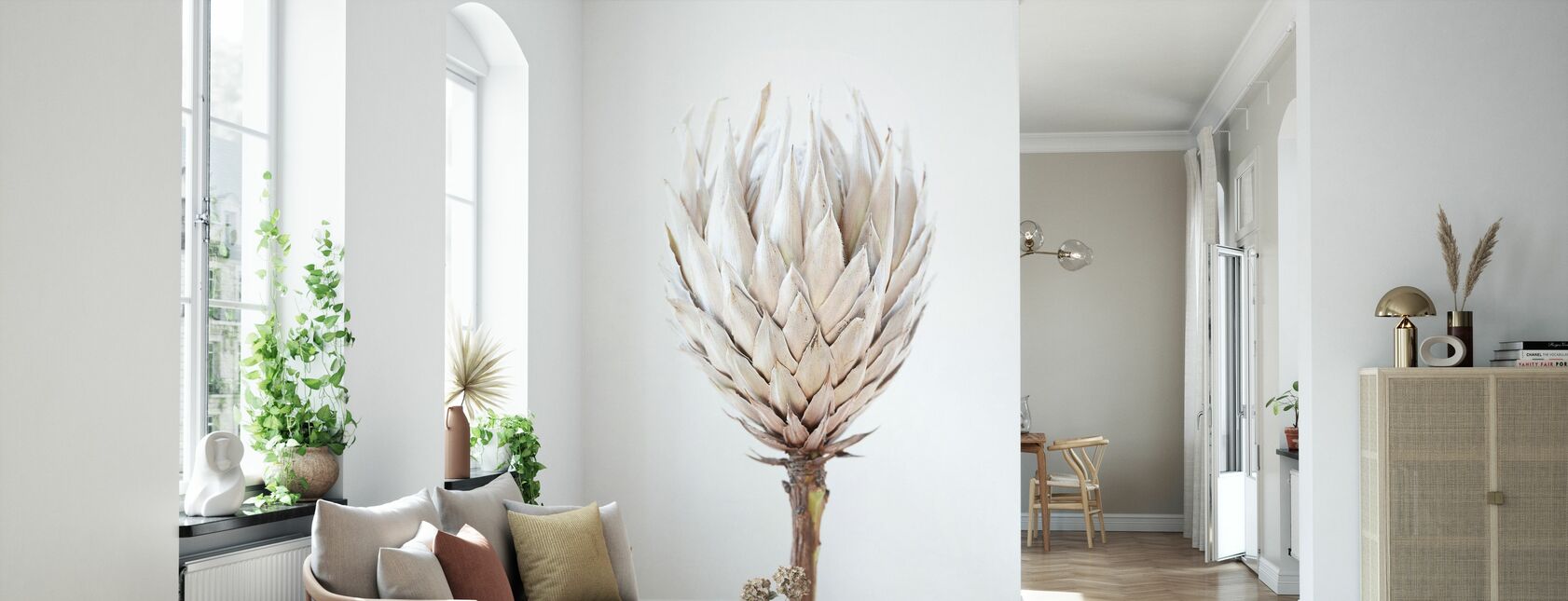 Protea III - Wallpaper - Living Room