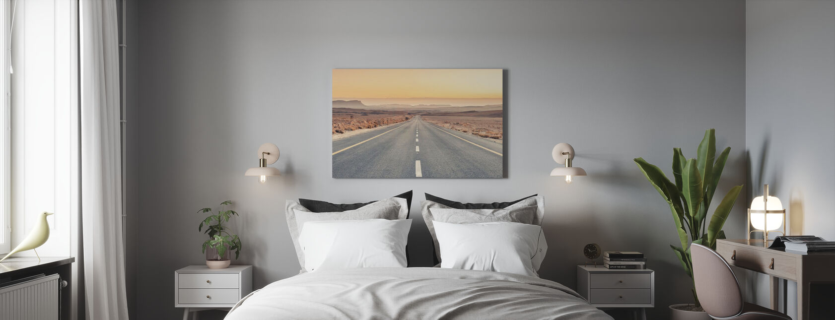 Desert Road - Canvas print - Bedroom