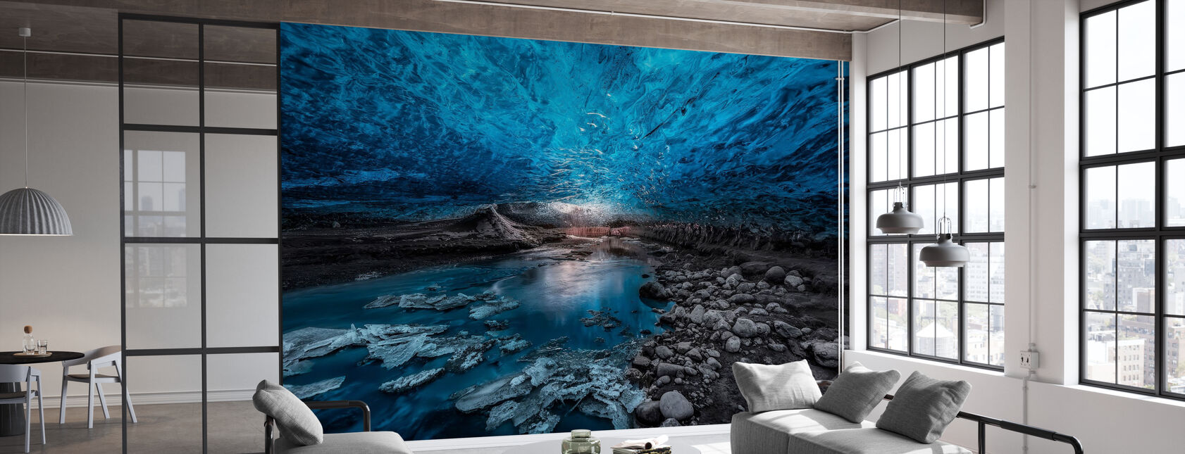 Ice Cave - Wallpaper - Office