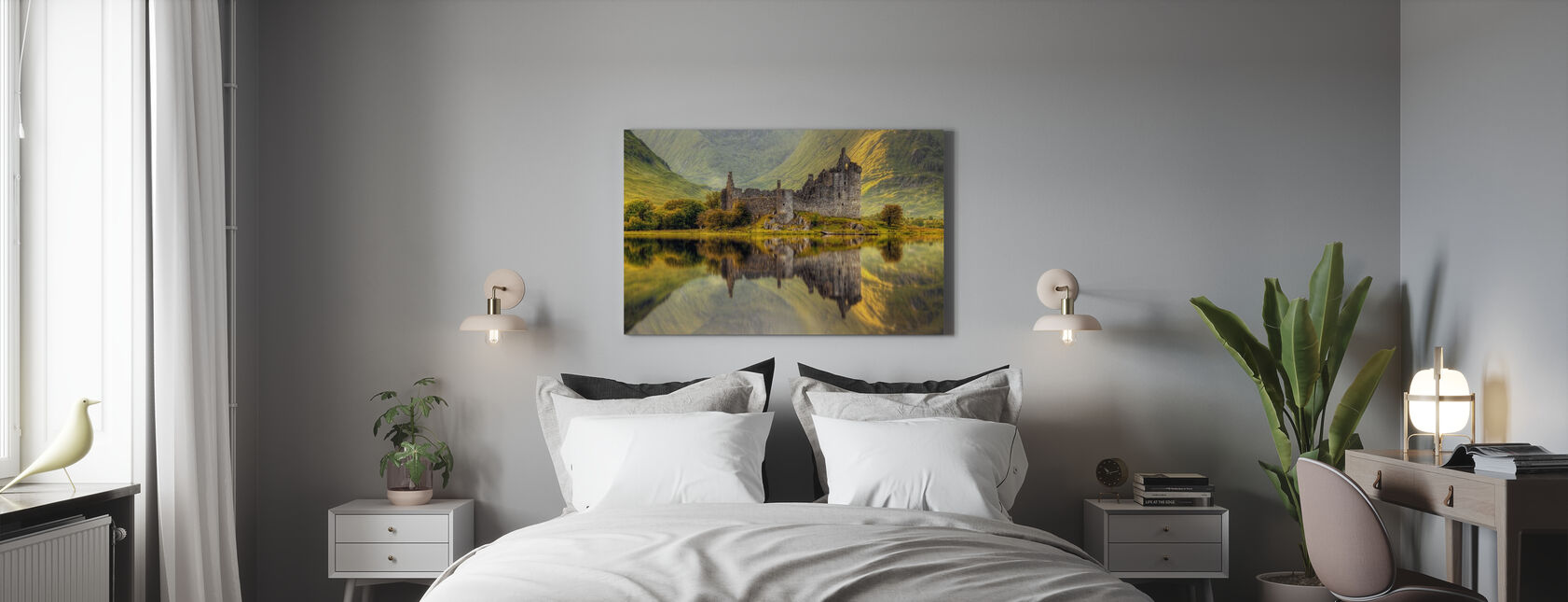 Kilchurn - Canvas print - Bedroom