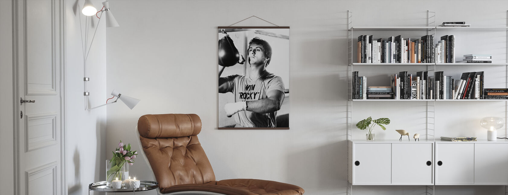 Rocky - Sylvester Stallone - Poster - Wohnzimmer