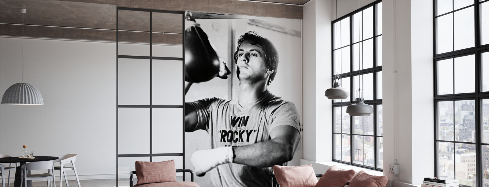 Rocky - Sylvester Stallone - Wallpaper - Office