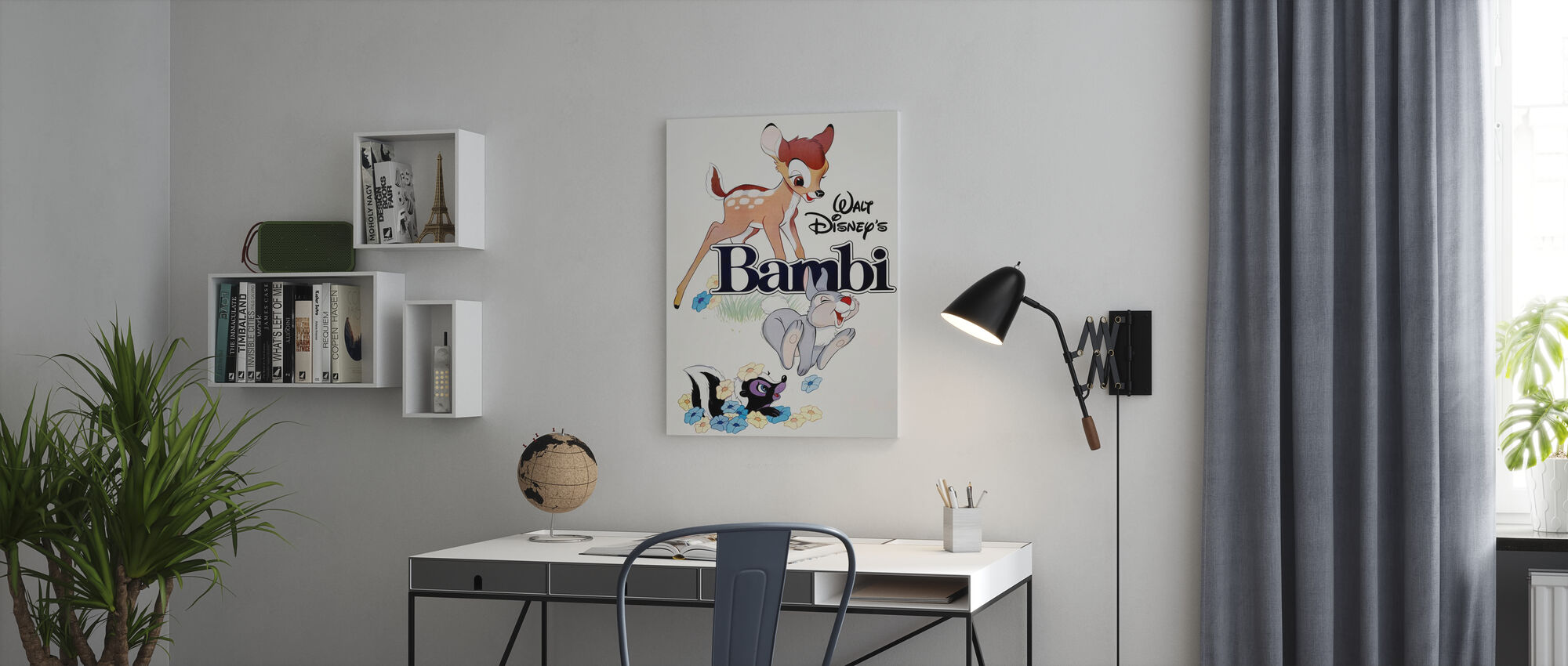 Walt Disney Bambi – traumhafte Leinwand-Kunst – Photowall
