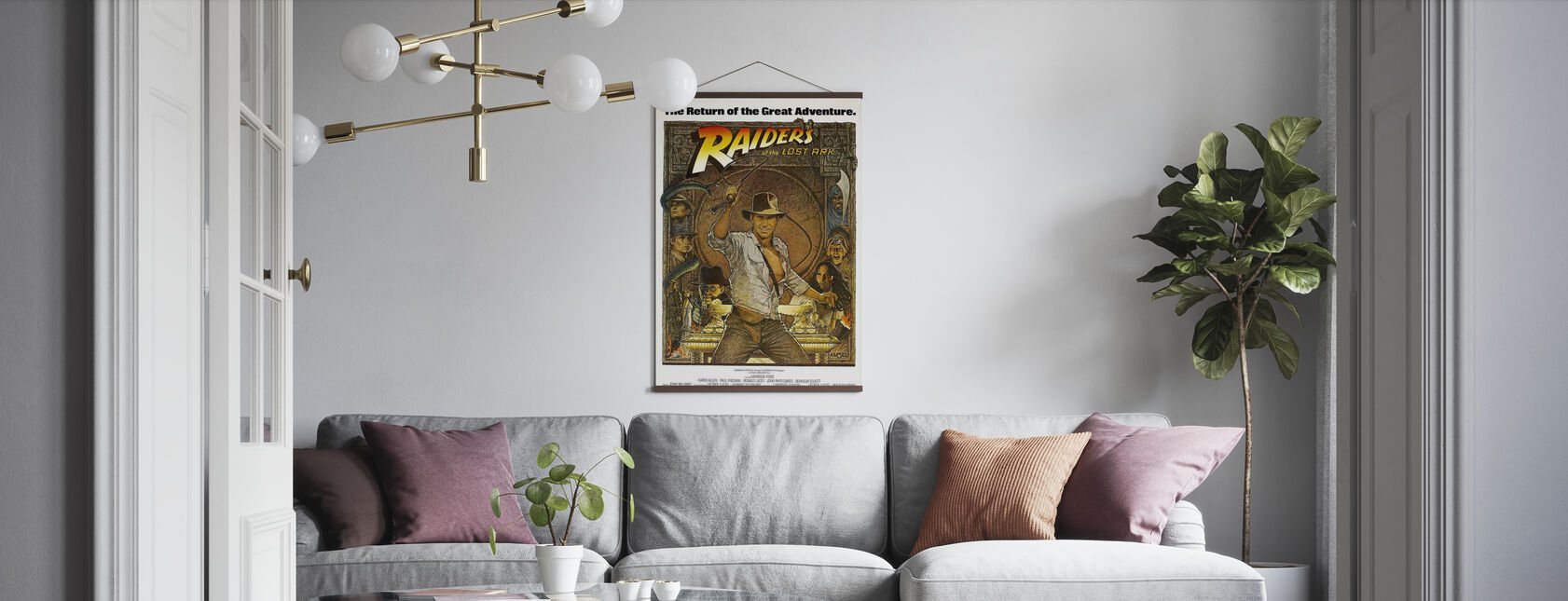 Raiders of the Lost Ark - Poster - Living Room