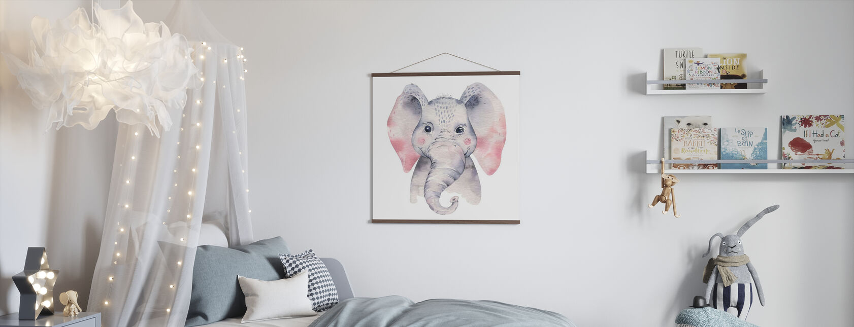 Baby Elephant - Poster - Kids Room