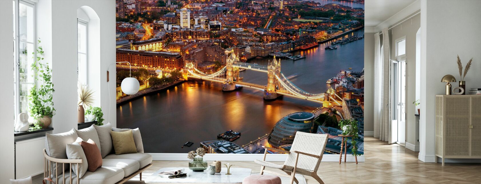 London Tower Bridge - Wallpaper - Living Room