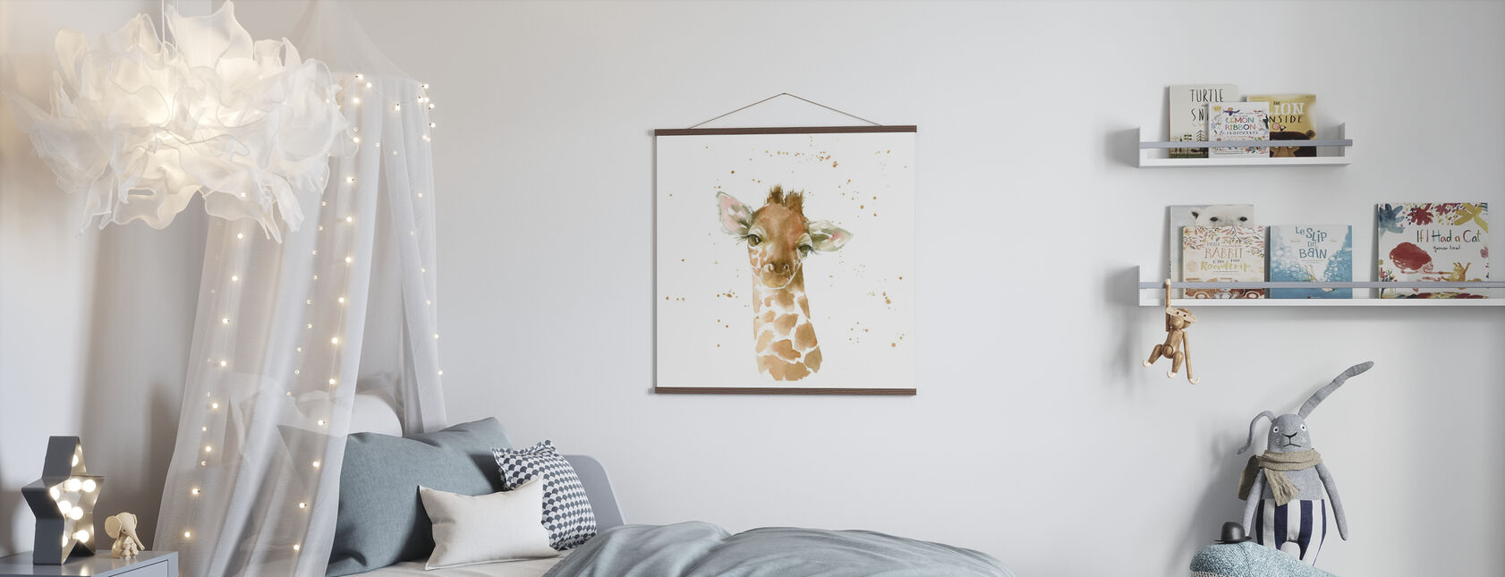Baby Giraffe - Poster - Kinderkamer