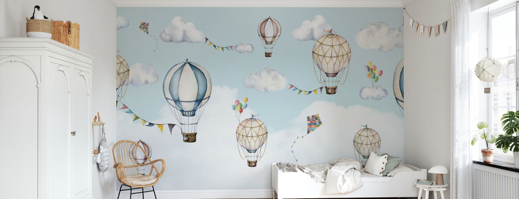 Balloons Bonanza - Wallpaper - Kids Room