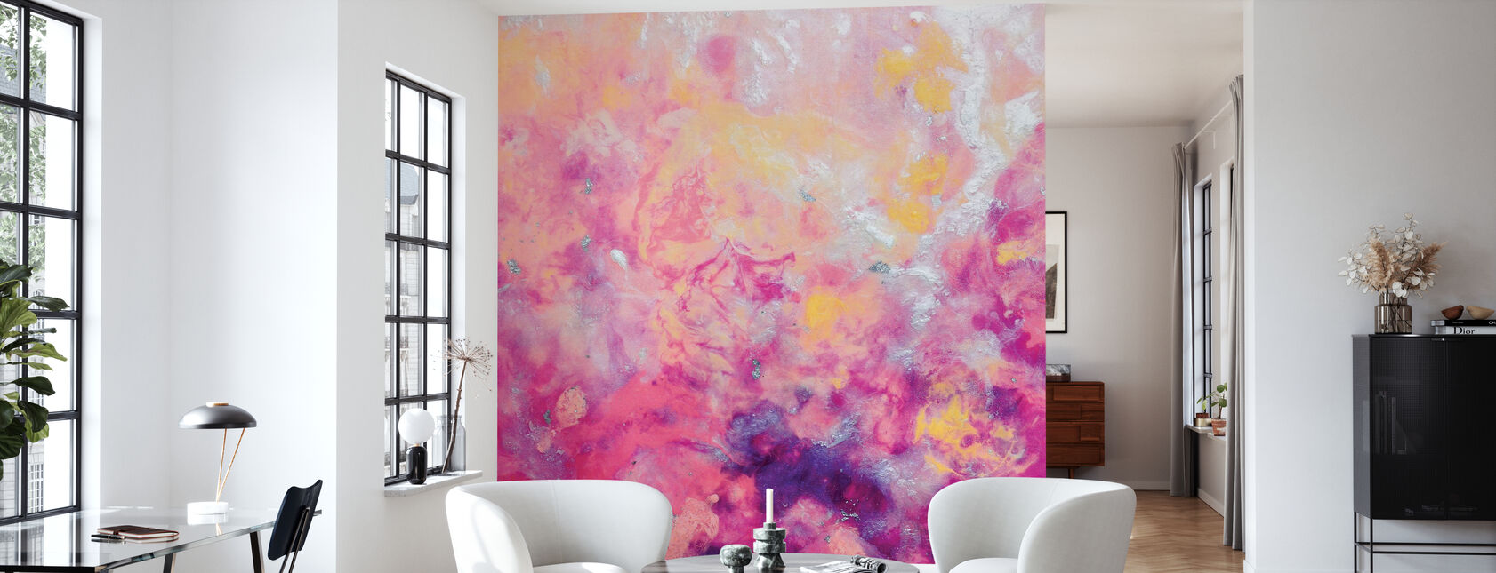 Gentle Flames - Wallpaper - Living Room