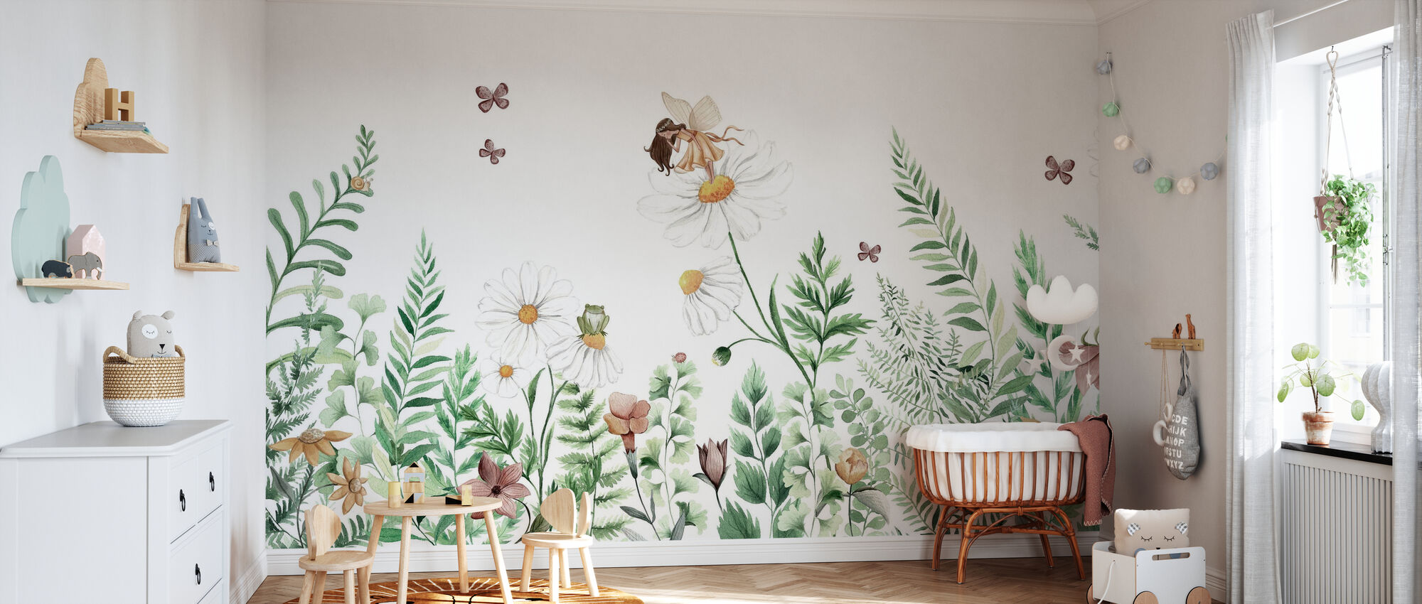 Fairy Garden – made-to-measure wall mural – Photowall