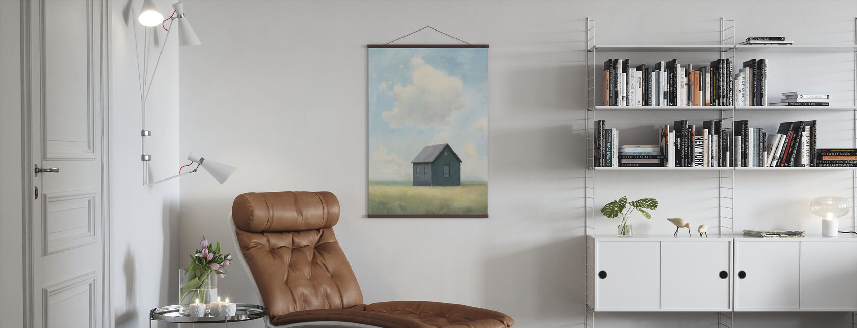 Lonely Landscape - Poster - Living Room