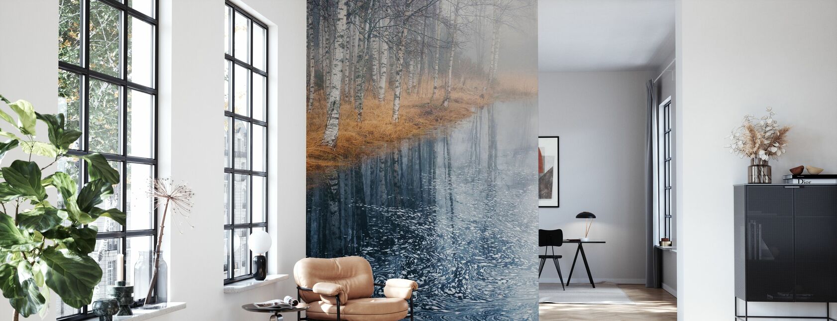 Monet Revisited - Wallpaper - Living Room