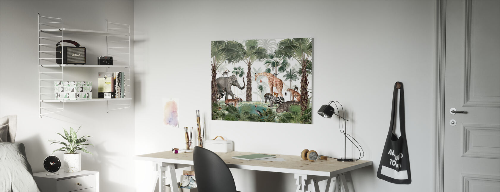 Animal Kingdom - Canvas print - Kids Room