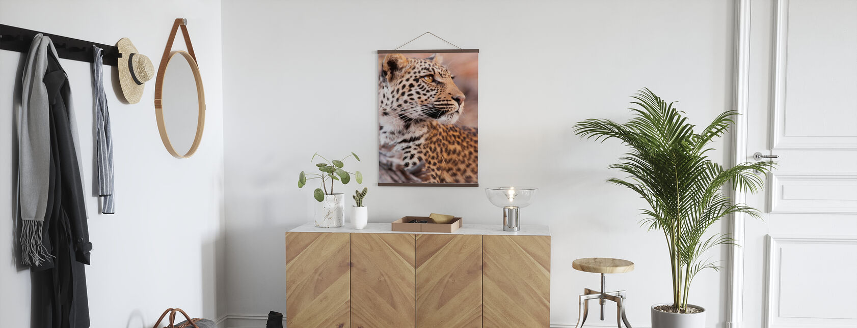 Hvile Leopard - Plakat - Entré