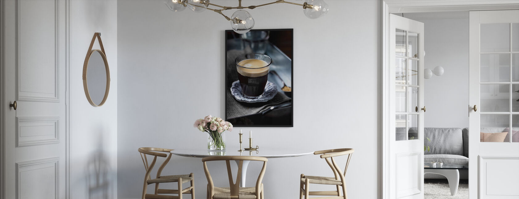Kopp espressokaffe - Plakat - Kjøkken