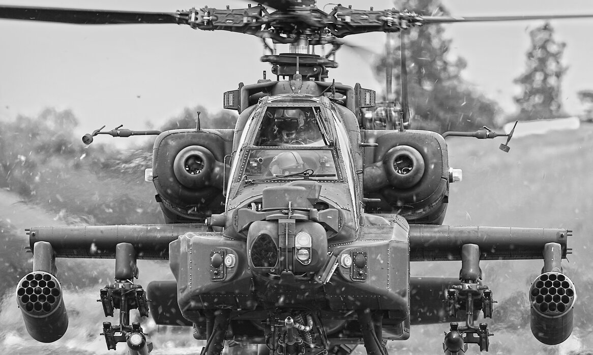 Apache Helicopter – a wall mural for every room – Photowall