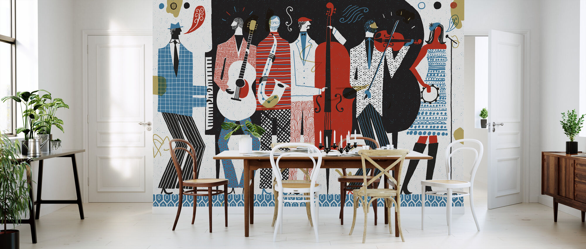 The Band – trendy wall mural – Photowall