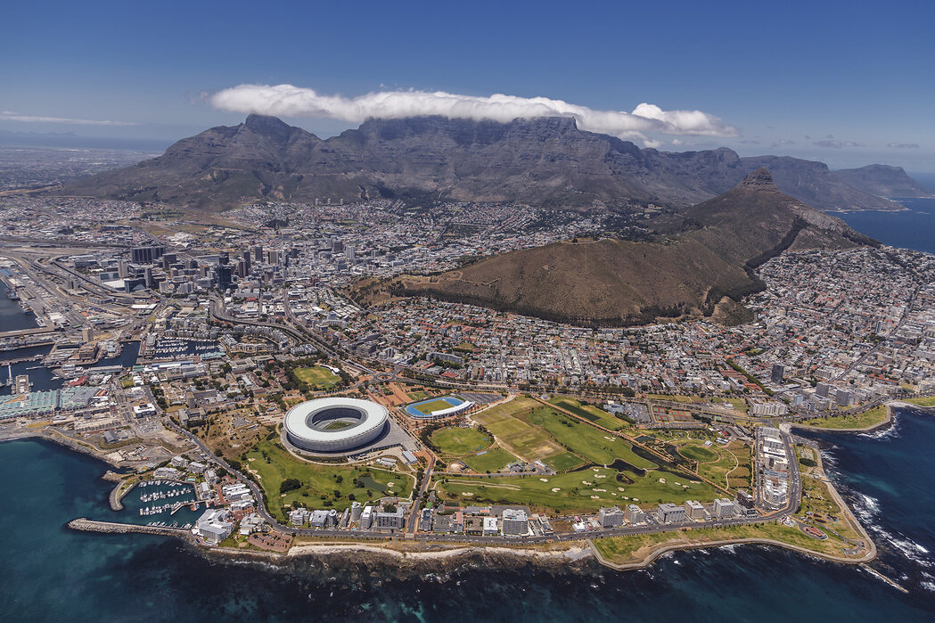 South Africa - Cape Town – Stimmungsvolles Leinwandbild – Photowall