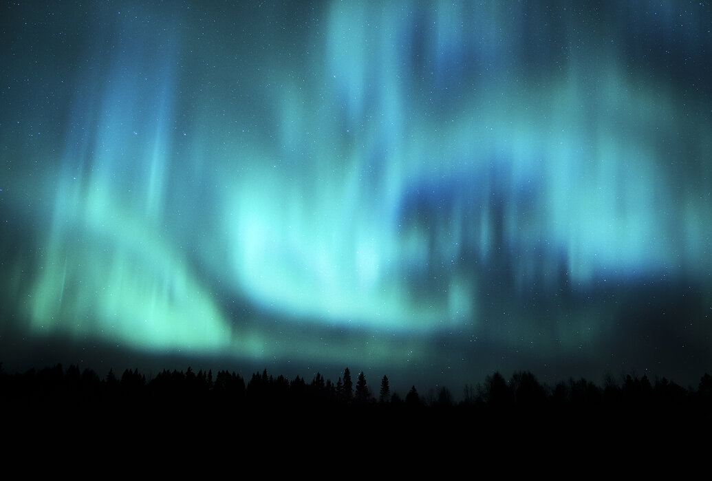 Northern Lights – decorate with a wall mural – Photowall