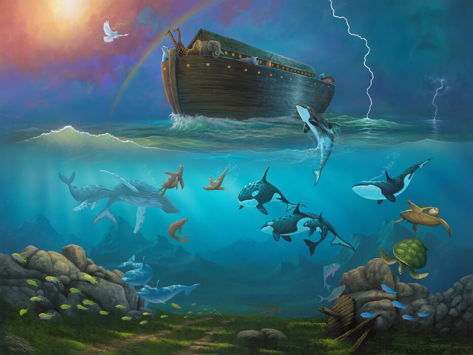 من هو الحيوان الذي لم يركب سفينة نوح