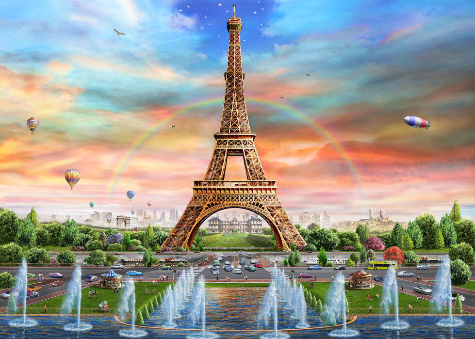 Eiffel Tower – remarkable wall mural – Photowall