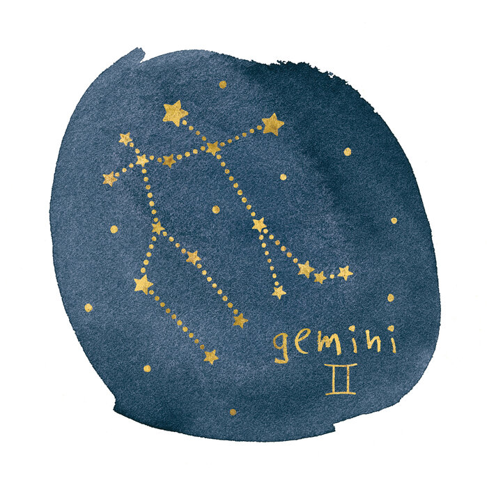 Horoscope Gemini – delightful wall mural – Photowall