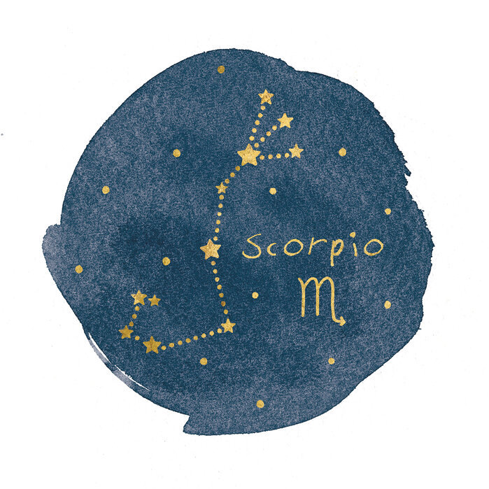 Horoscope Scorpio – popular wall mural – Photowall