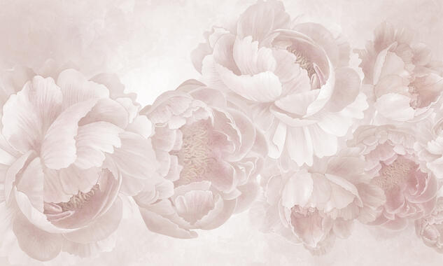 Blütenblätter – Trendige Photowall Leinwandbilder –