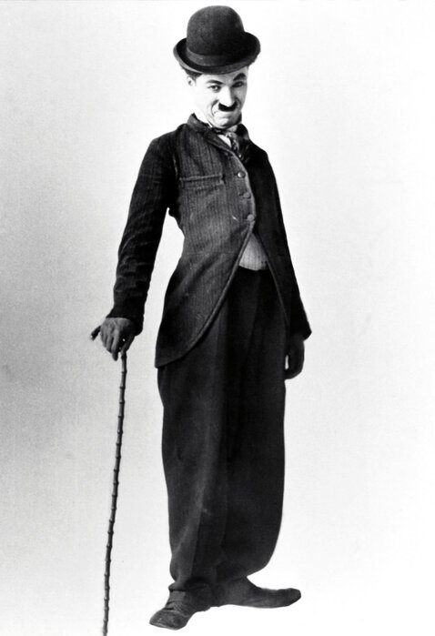 corte largo lanza el último Tramp - Charlie Chaplin – decorate with a wall mural – Photowall