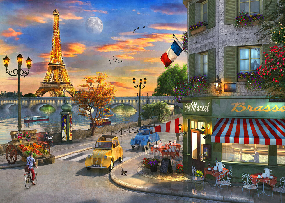 Paris Street Cafe – delightful wall mural – Photowall